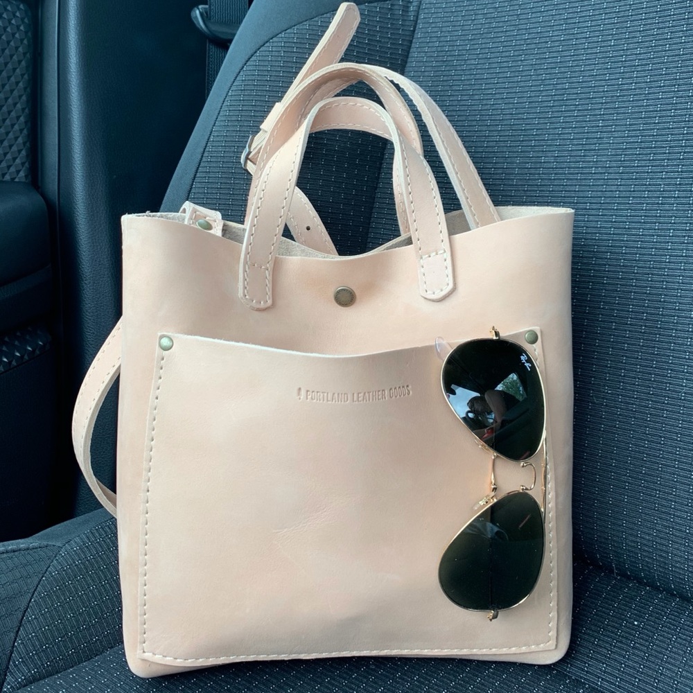 Blush Mini Crossbody Portland Leather Goods
